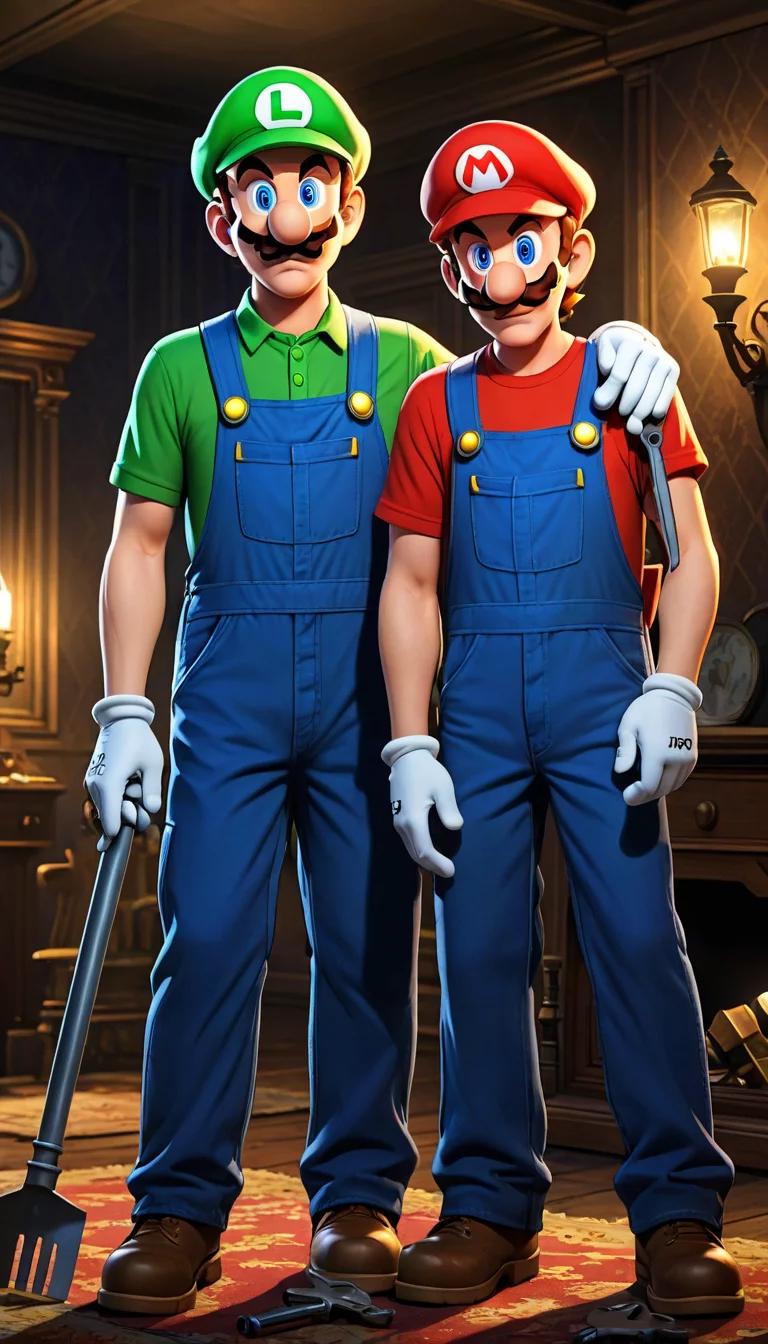 Museland-Mario And Lluigi Brotherhip-SiblingRivalry-SuperMario