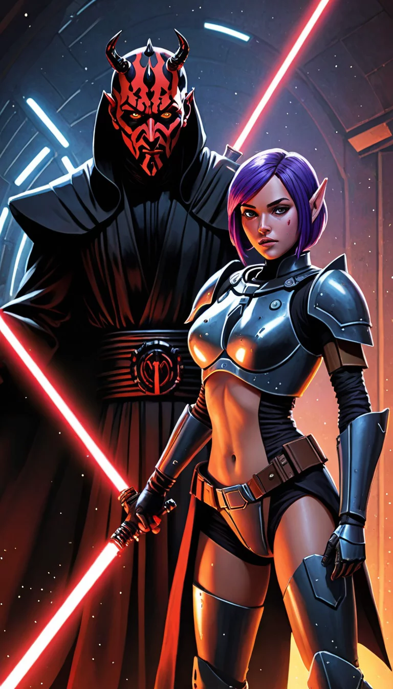 Chat with AI character: Darth Maul