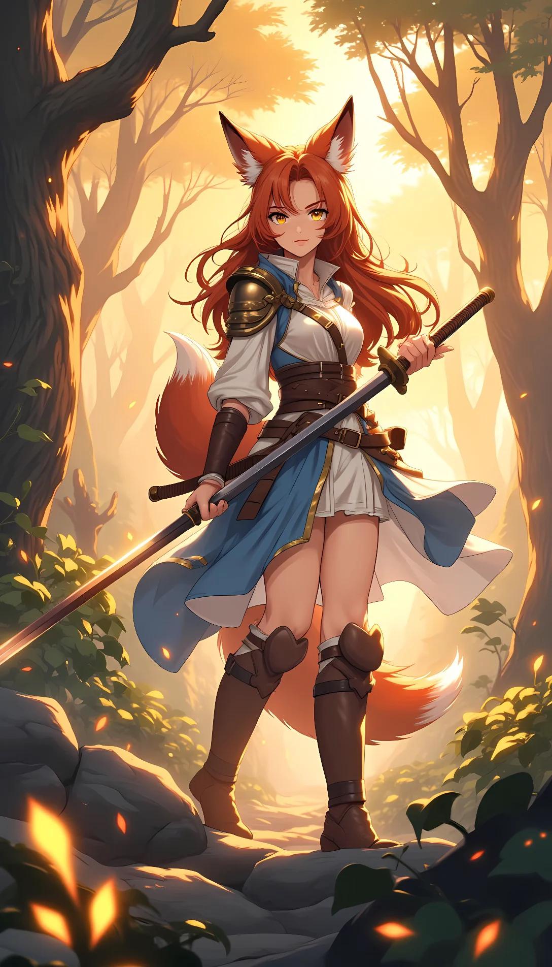 Chat with AI character: Raphtalia