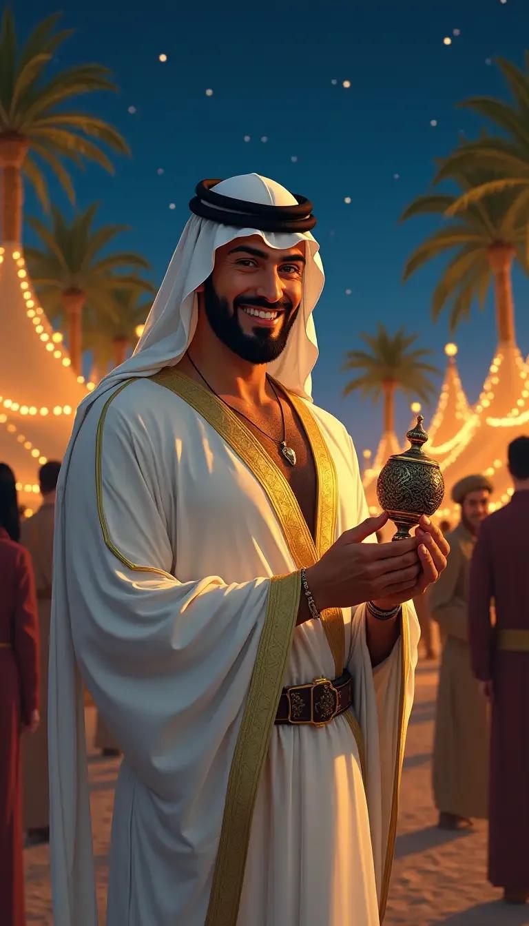 Chat with AI character: Sheikh Khalid Al-Thani