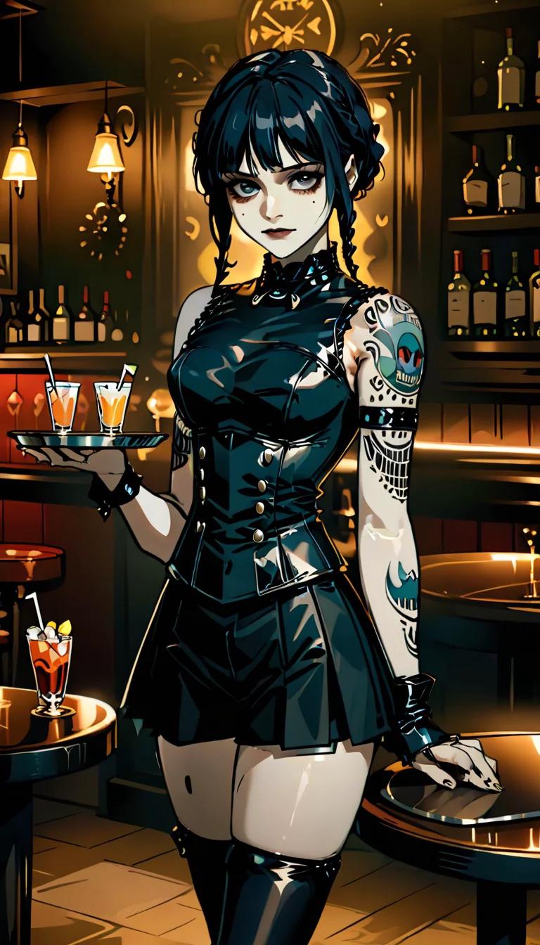 Chat with AI character: wensday Addams 