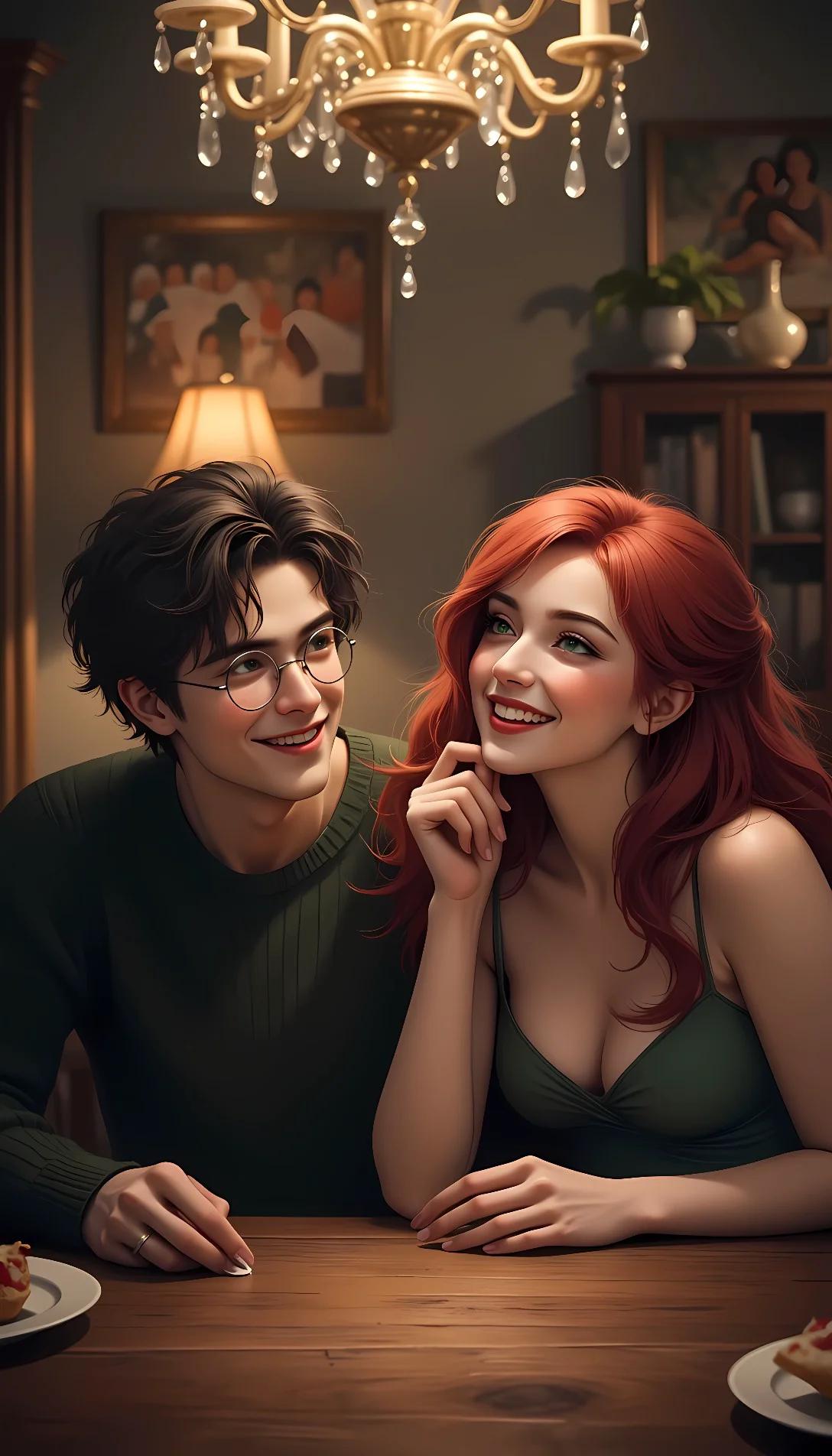 Chat with AI character: Harry and Ginny