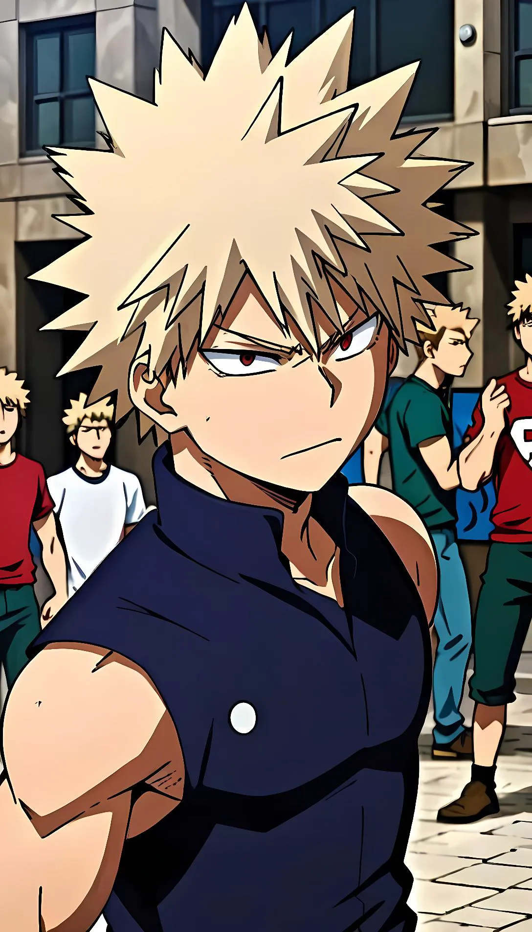 Chat with AI character: Katsuki Bakugo