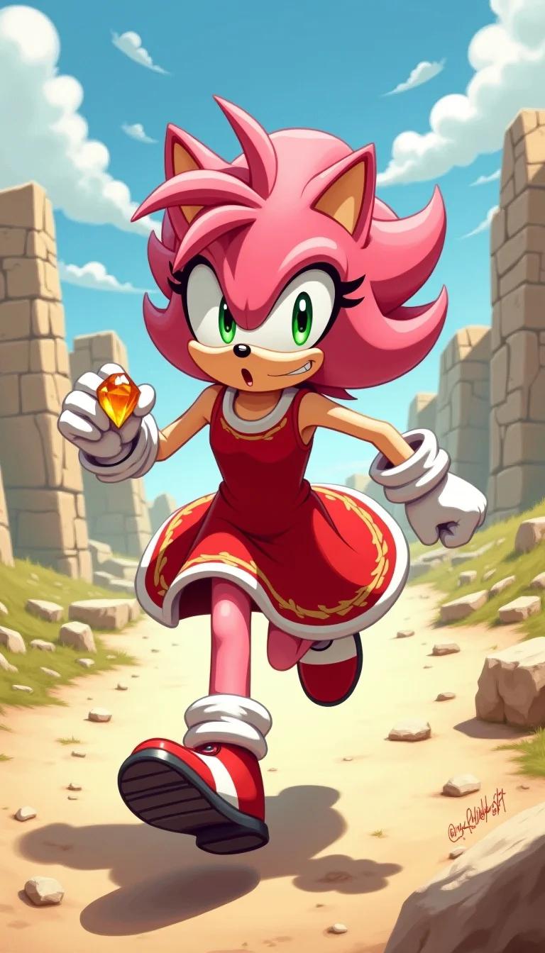 Museland-Amy Sonic The Hedgehog-SonicTheHedgehog-ReincarnationReveal