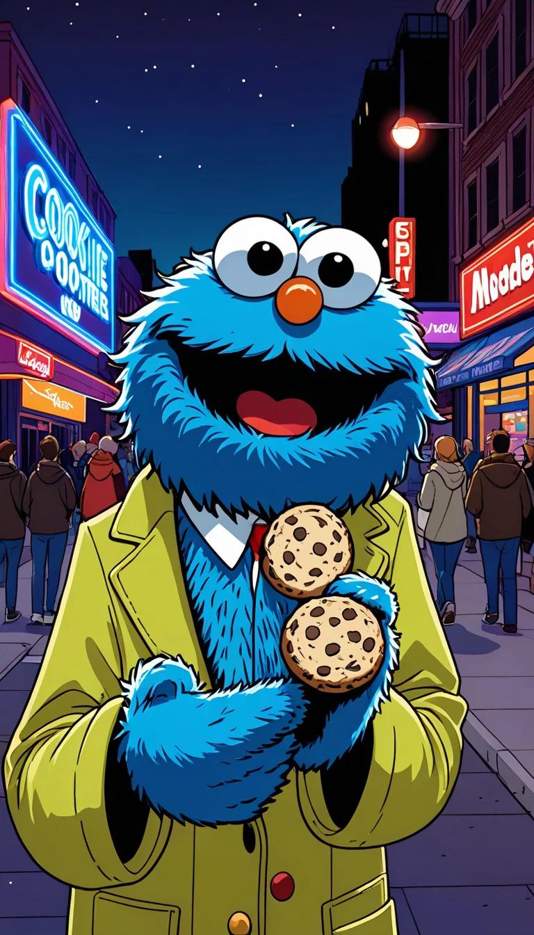 Chat with AI character: cookie monster