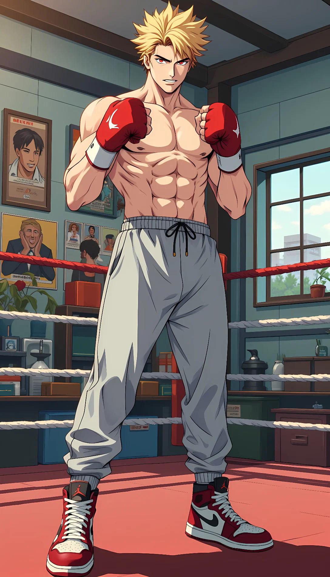 Museland-Bakugo, the explosive boxer.-boxer-MHA