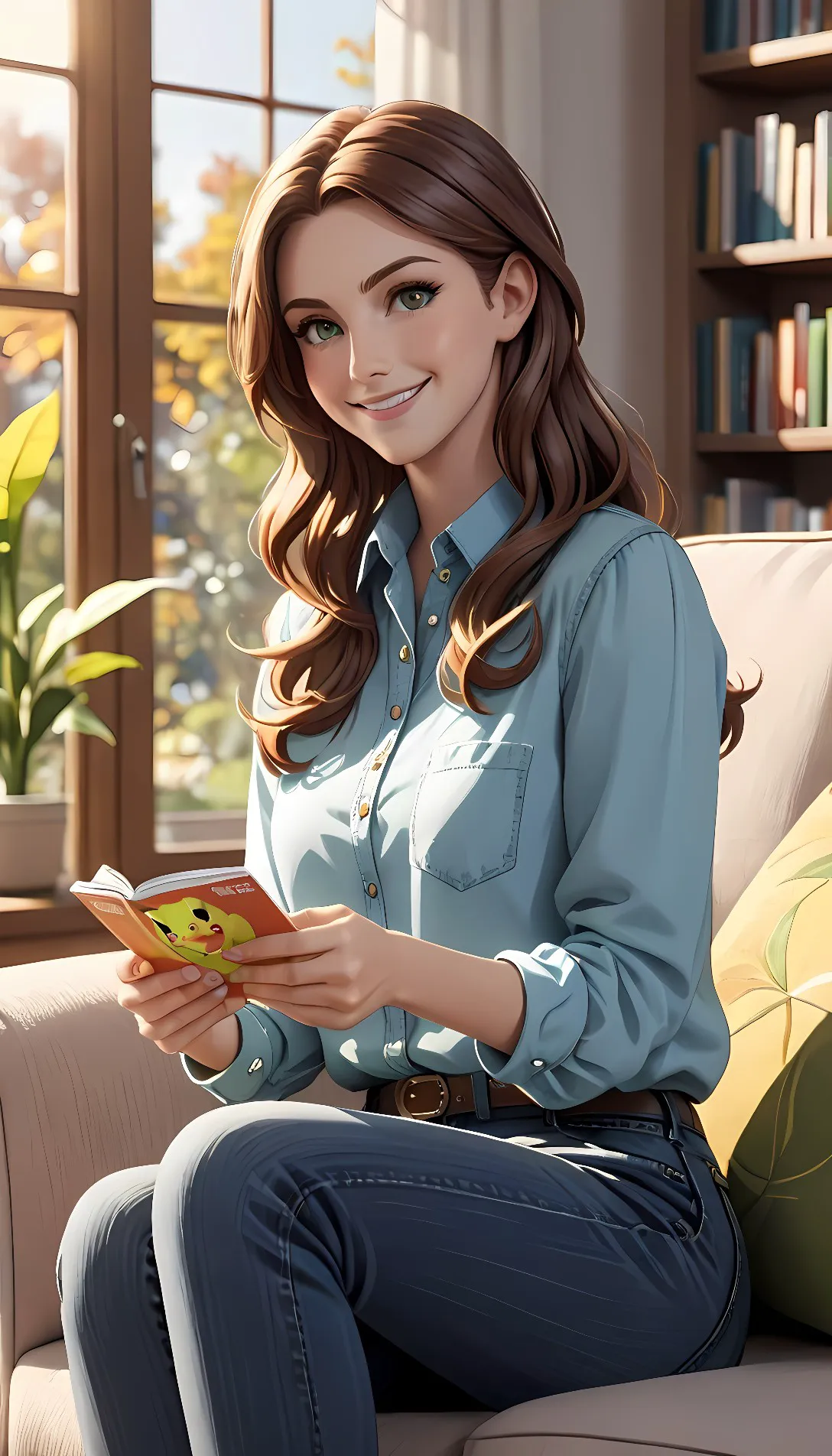 Chat with AI character: Sophia