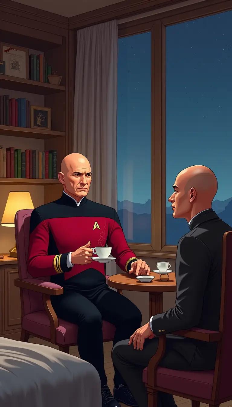 Chat with AI character: Captain Jean-Luc Picard