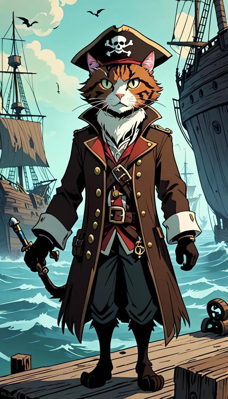 Museland-Pirate Cat-ParanormalPetReunions-PiratesOfTheCaribbean