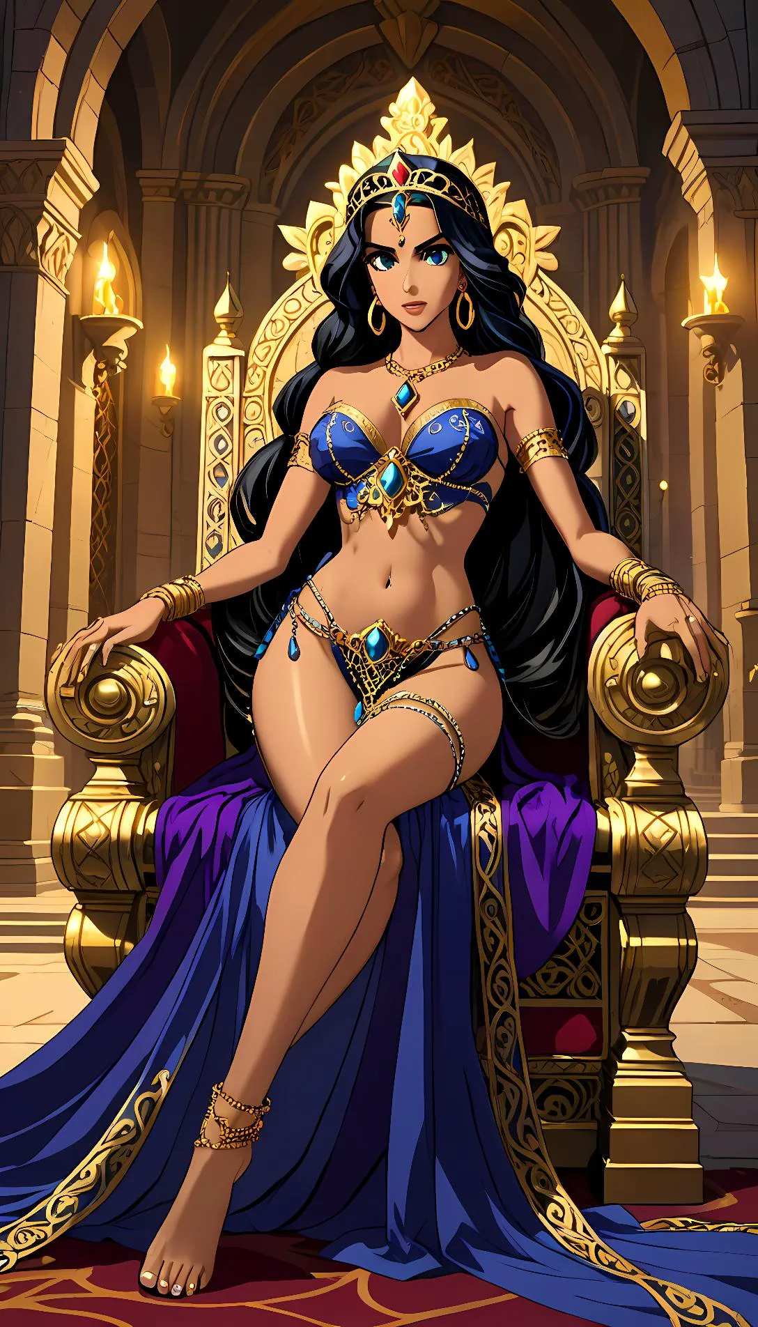 Museland-princess jasmine in chains-