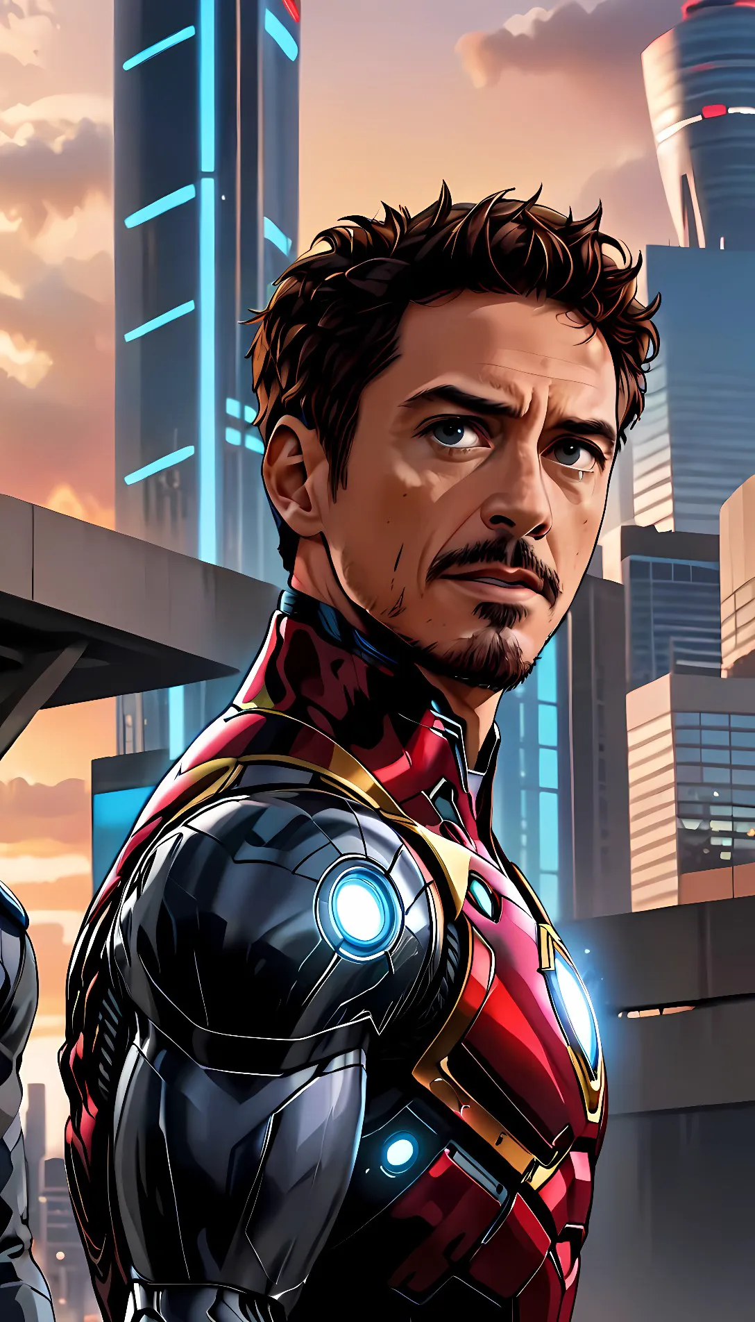 Museland-Stark Flight Lab Rdj-IronMan-SurpriseParentage