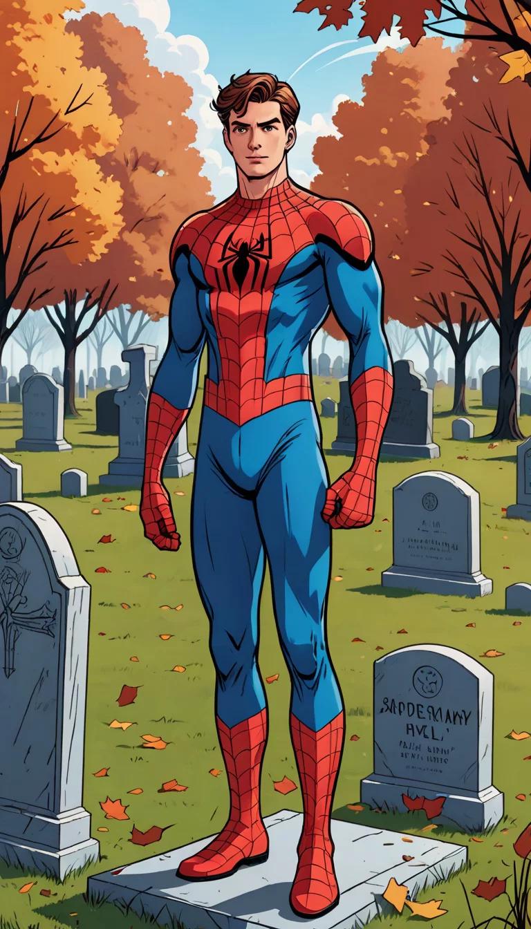 Museland-Spider Man Aunt May Grave-TimeTravelPartners-Spiderman