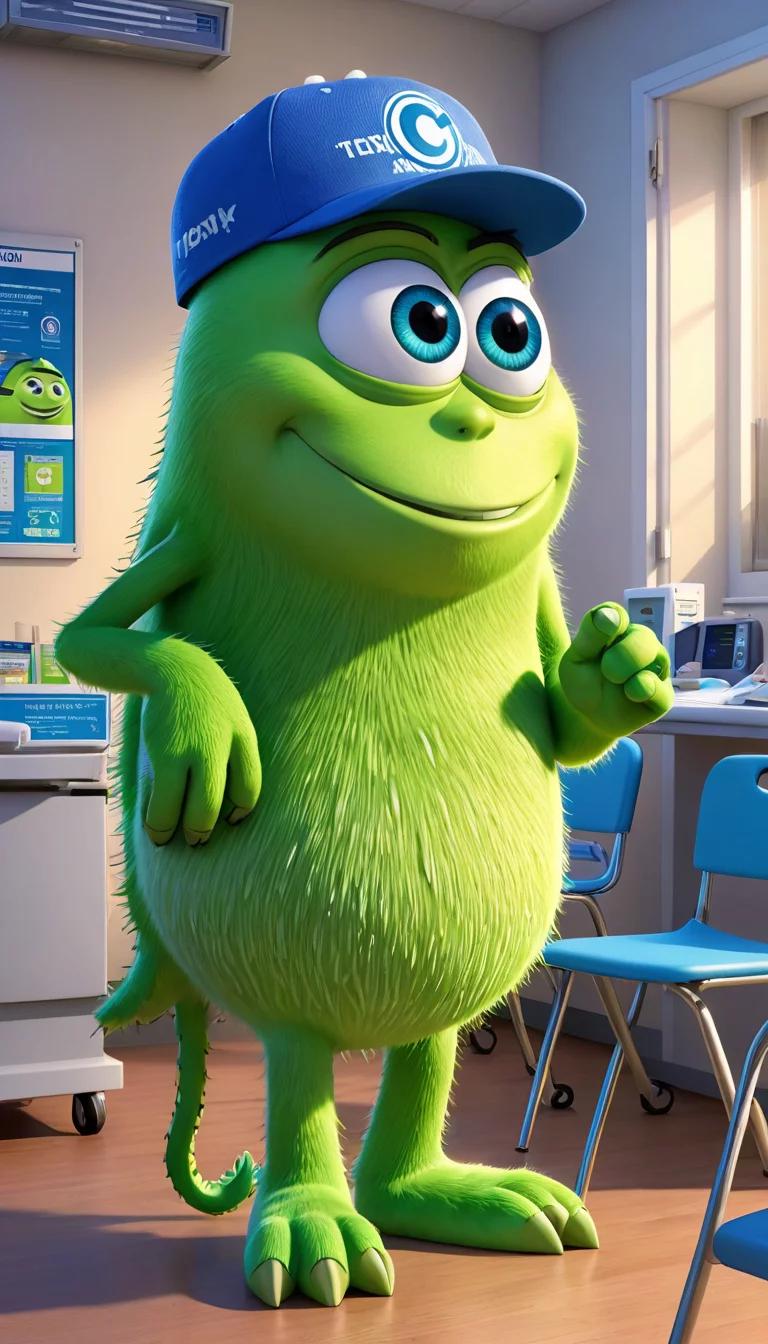 Museland-Mike Wazowski Butt-DavidVsGoliath-MonstersInc