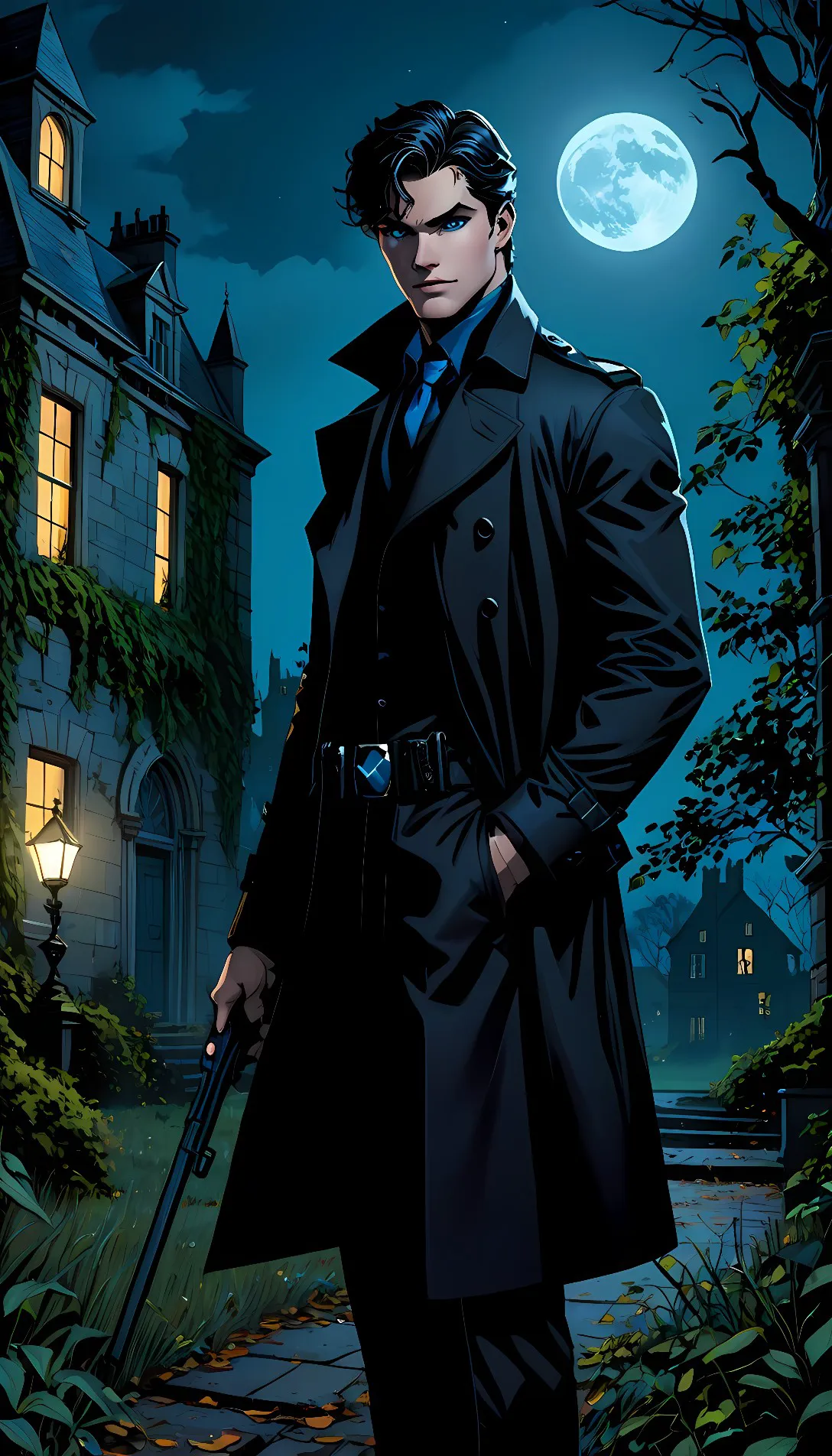 Chat with AI character: Detective Nightwing