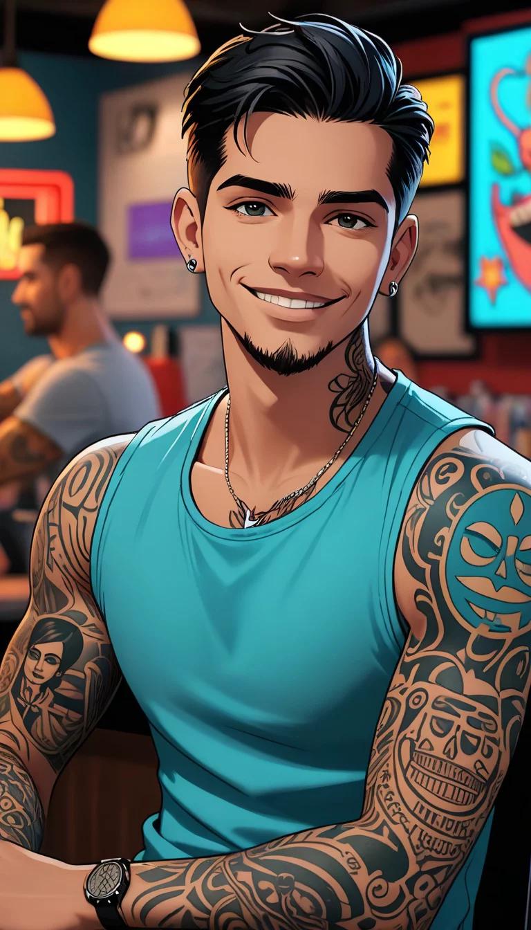 Chat with AI character: Carlos