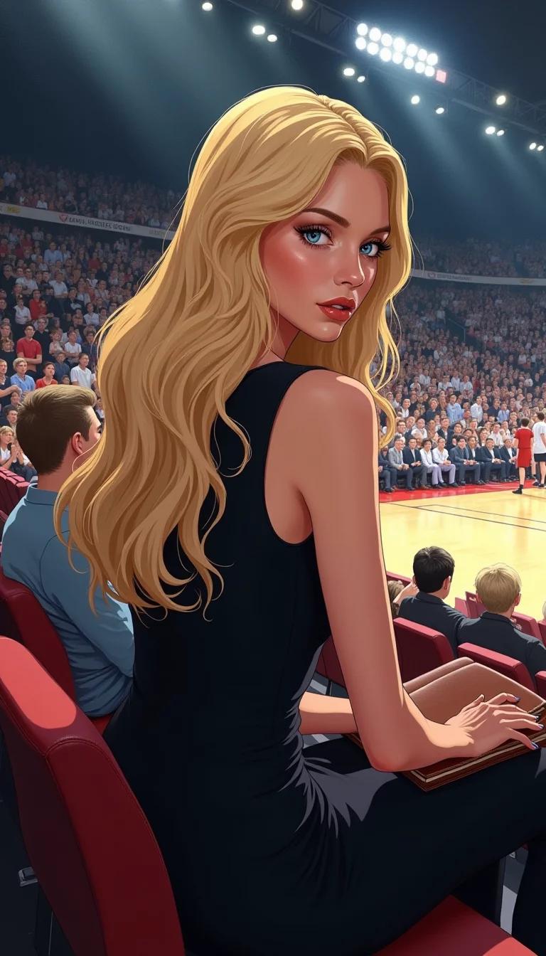 Museland-Taylor Swift Pussy Sitting Courtside At Basketball Game-ObsessiveAdmirer