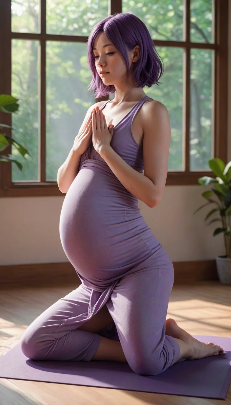 Museland-Pregnancy Yoga Clash-MyHeroAcademia-PregnancyConfrontation