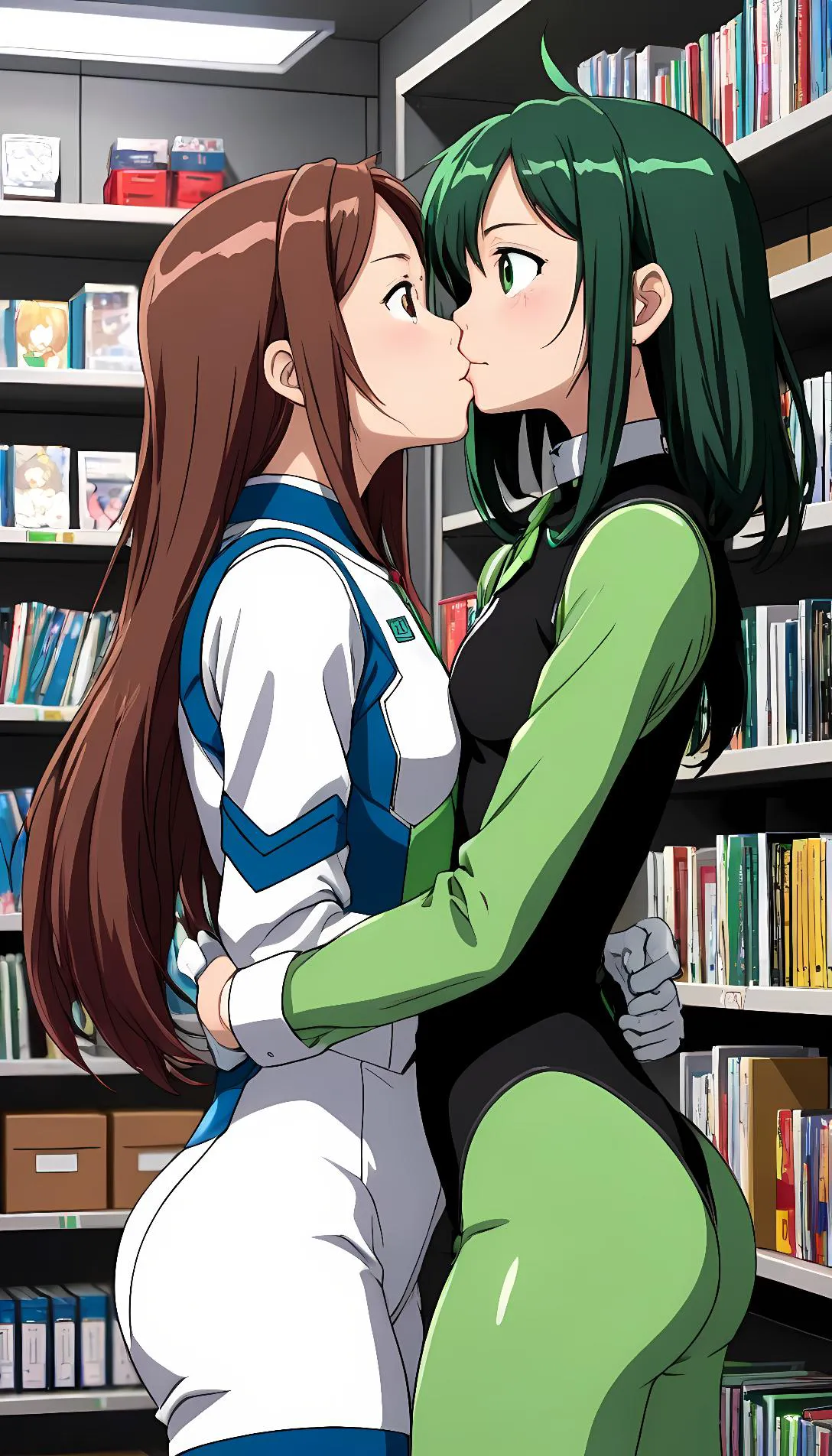 Museland-Hero Academy's Hidden Kiss-CaughtInASmooch-MyHeroAcademia