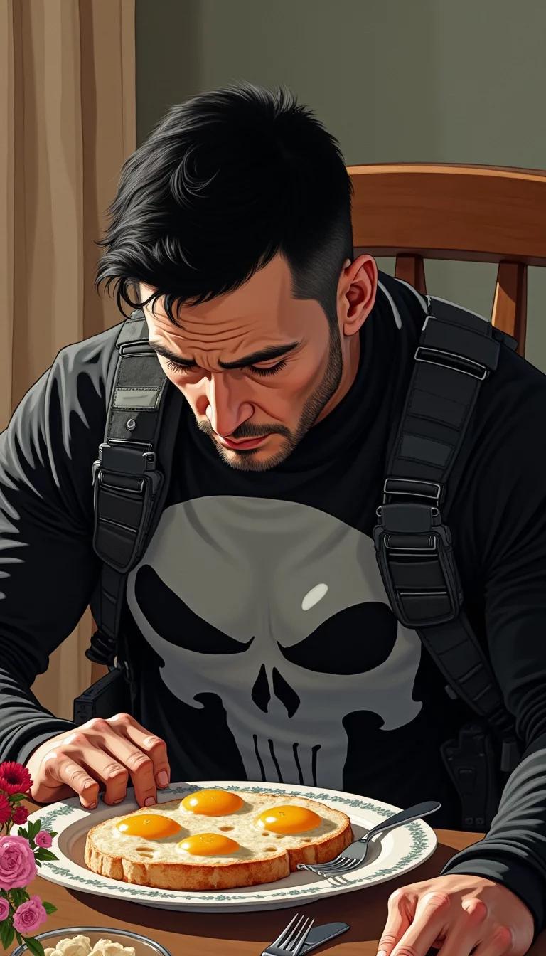 Chat with AI character: punisher