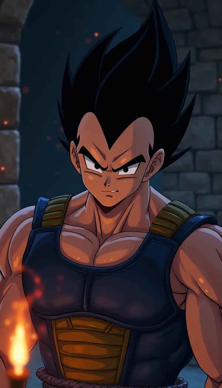 Museland-dragon ball z majin vegeta-darkromance-dominantSaiyan