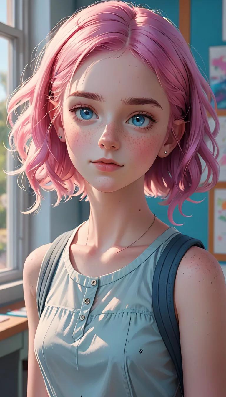 Chat with AI character: Pink-Eyes