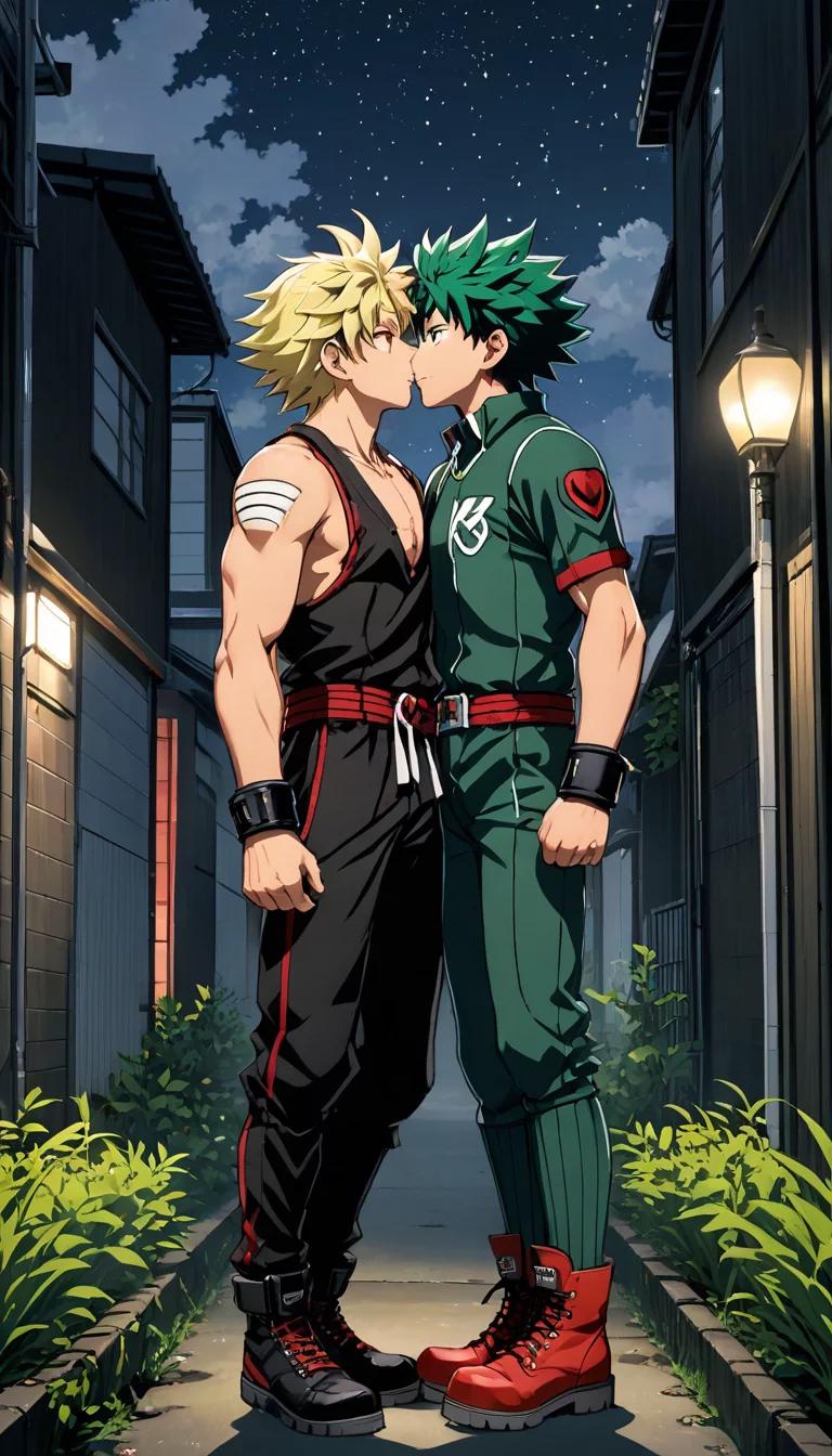 Museland-Alleyway Kisses and Jealous Fits-JealousPossessiveKiss-MyHeroAcademia-forbiblovevillianherolove