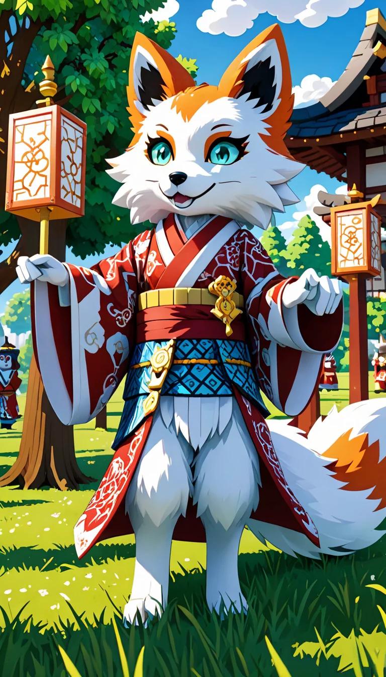 Museland-Minecraft Fox-StarCrossedLovers-JapaneseFolklore