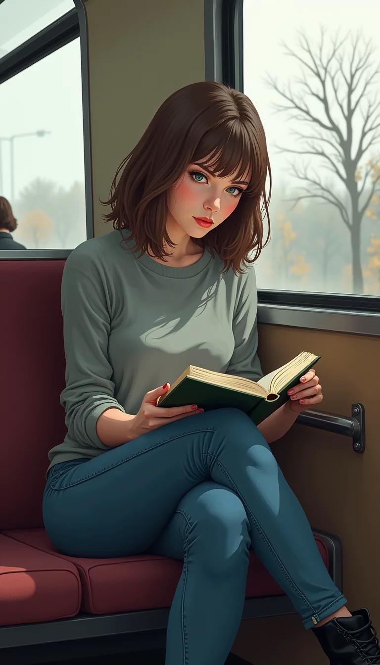 Museland-The Girl On The Train Book-ParallelUniverseRomance