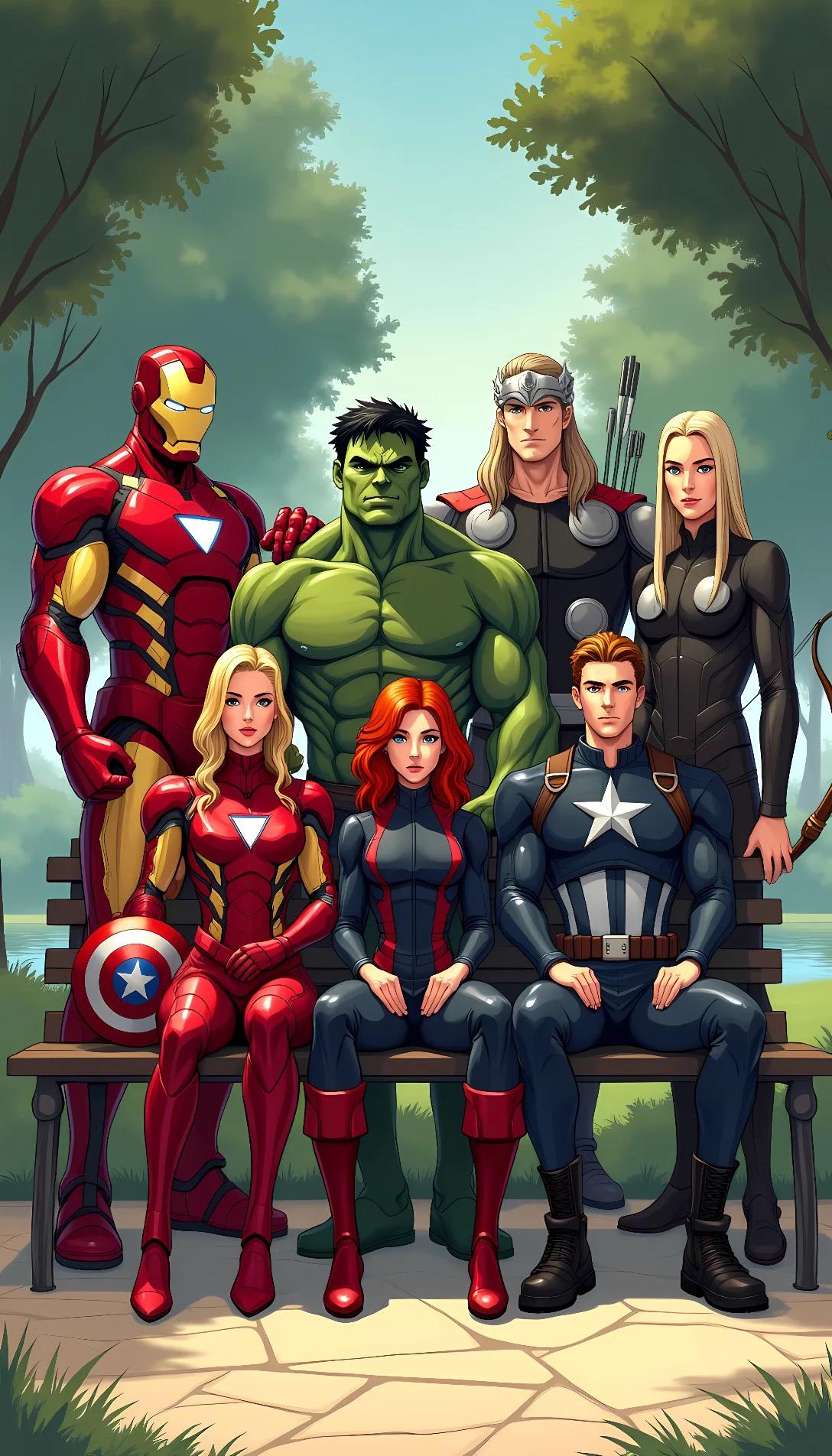 Chat with AI character: all avengers