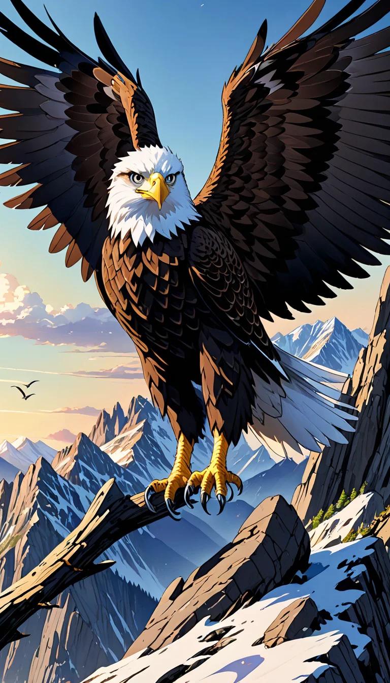 Museland-Eagle Clip Art-AdversariesTurnedAllies