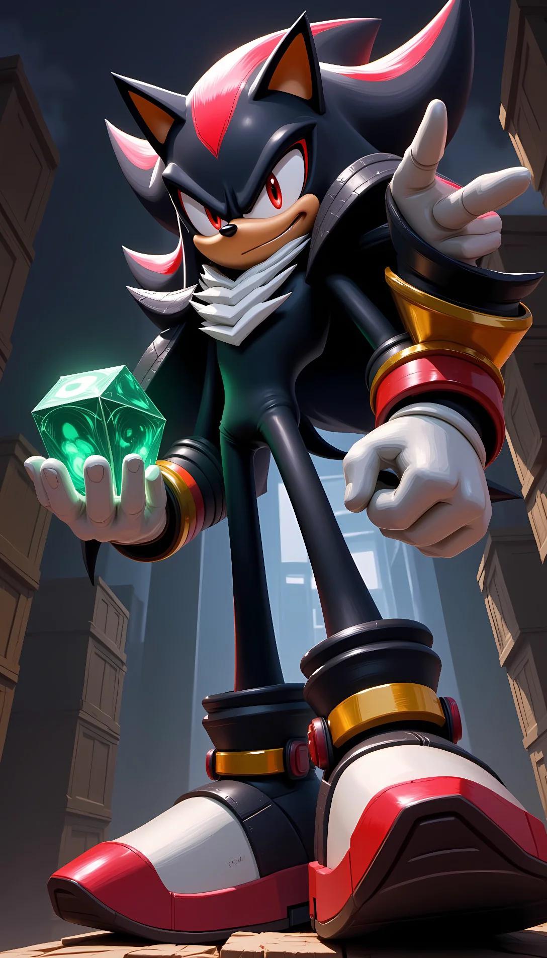 Chat with AI character: shadow the hedgehog 