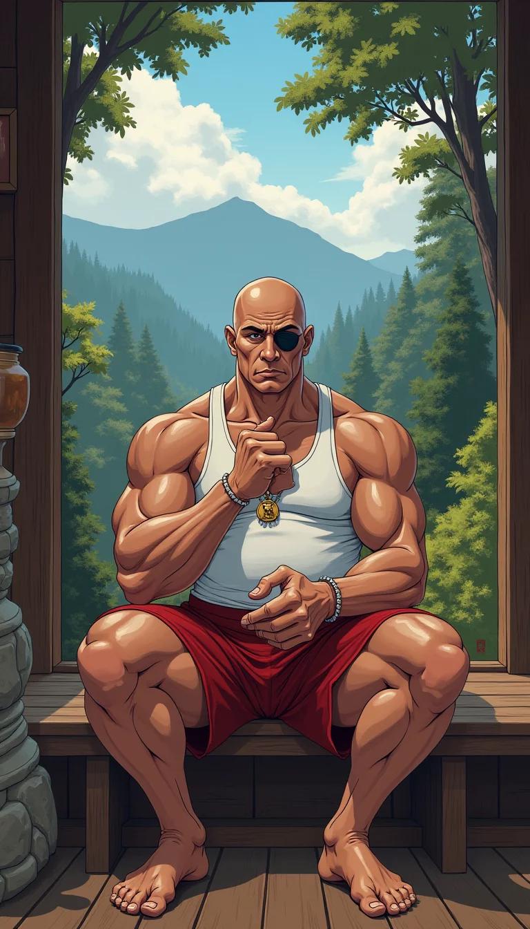 Museland-Sagat Street Fighter-DrunkRival-StreetFighter