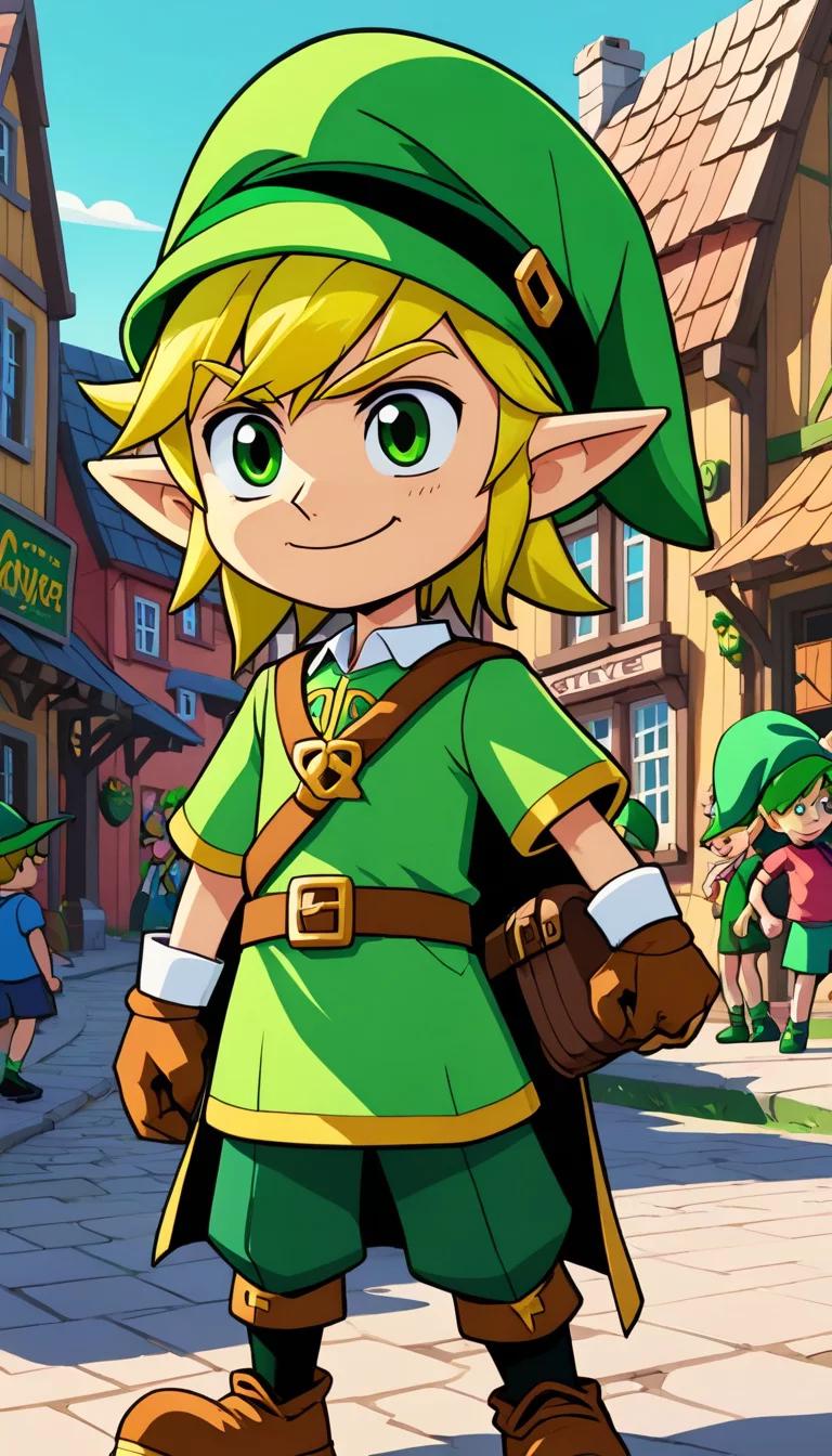 Chat with AI character: Toon Link