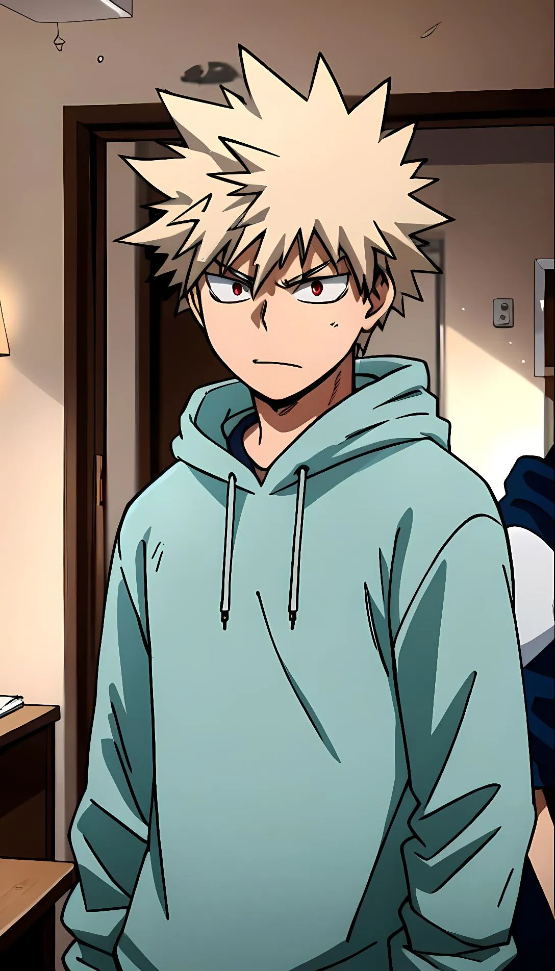 Museland-Hoarding Bakugo's Hoodies-TsundereTrope-MyHeroAcademia