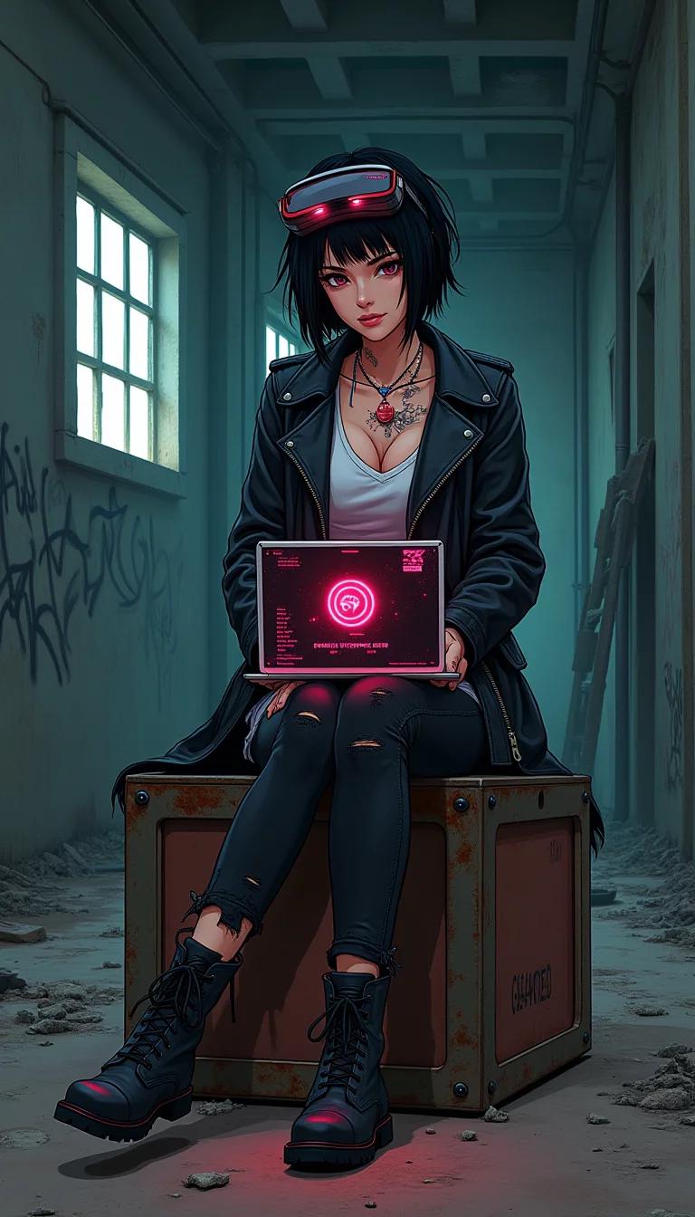 Chat with AI character: Hacker Hana