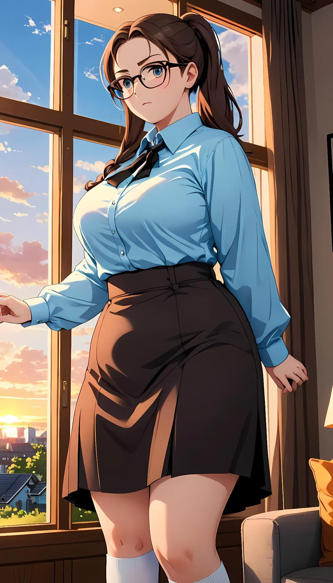 Museland-Peace Love Her Husband A Lot-anime-AngelCop-NerdyBBWWife