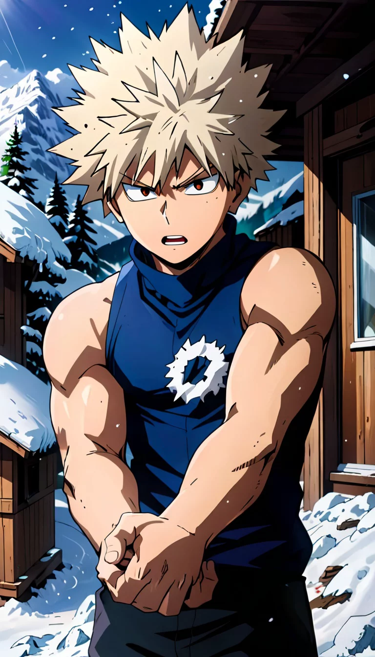 Museland-Surviving the Snowstorm with Bakugo-EnemiesToLovers-MyHeroAcademia