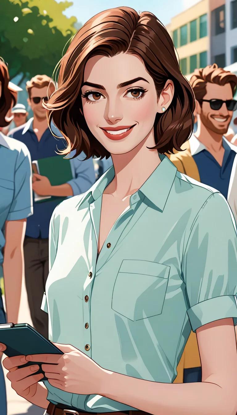 Chat with AI character: Anne Hathaway