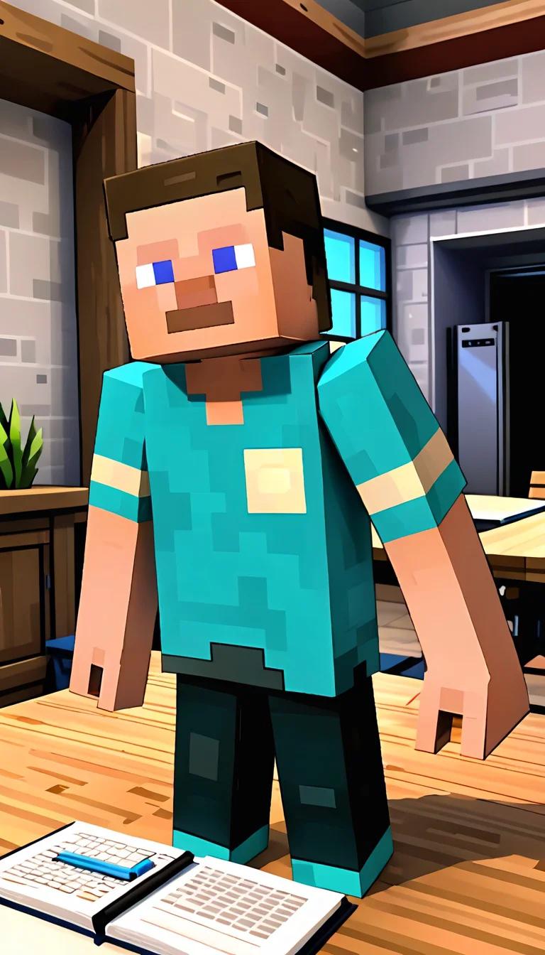 Museland-Minecraft Steve-Minecraft-UnexpectedPromotion