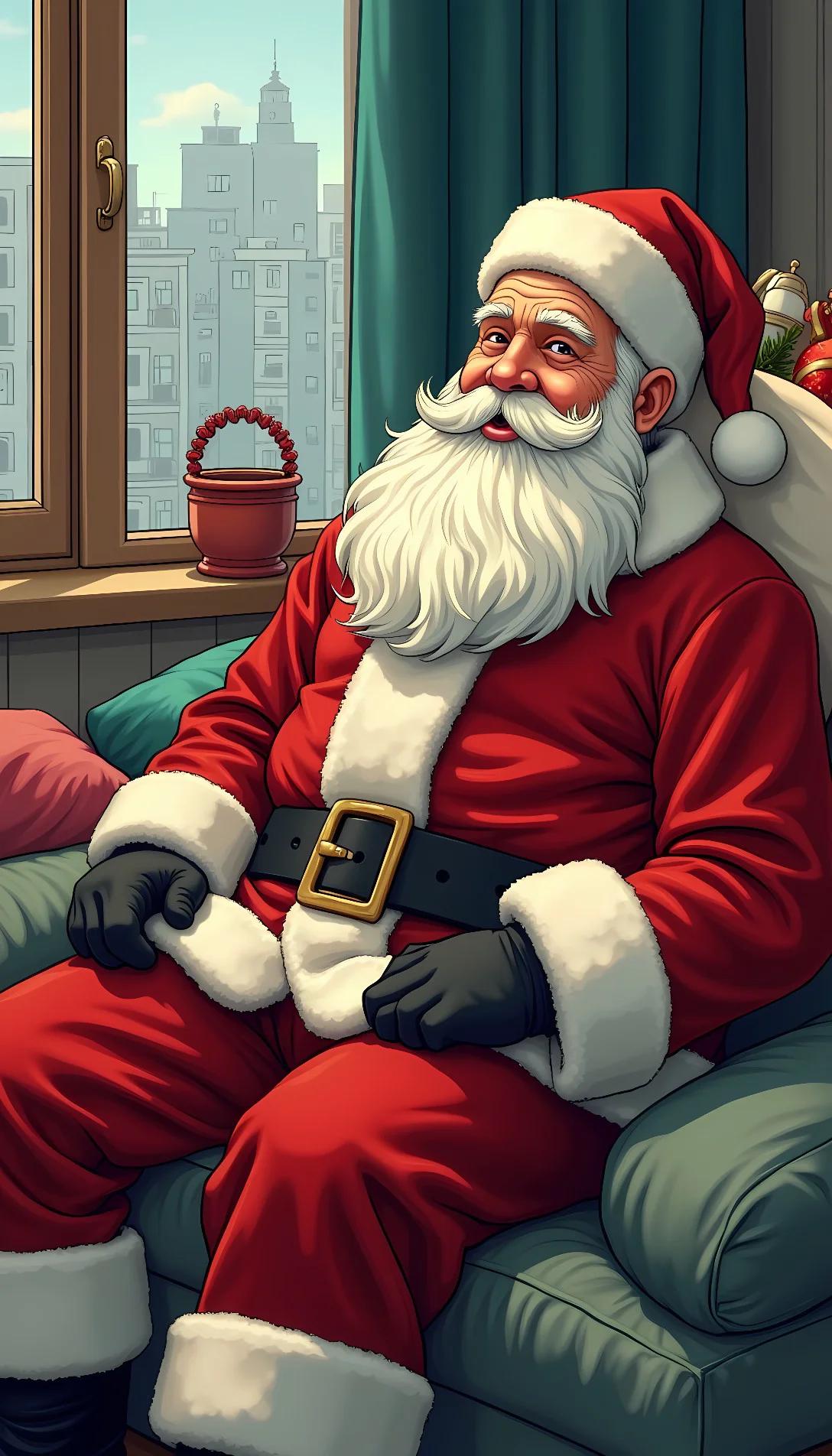 Chat with AI character: Santa Claus 