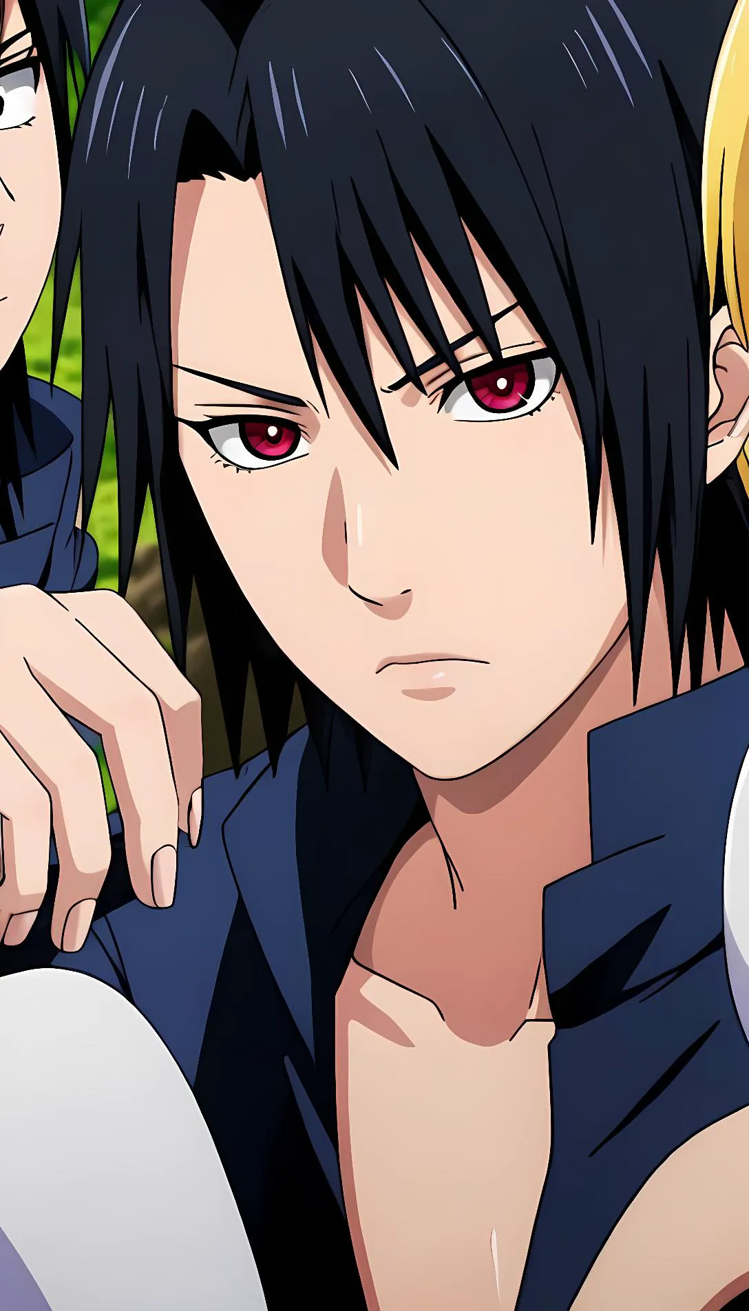 Chat with AI character: sasuke