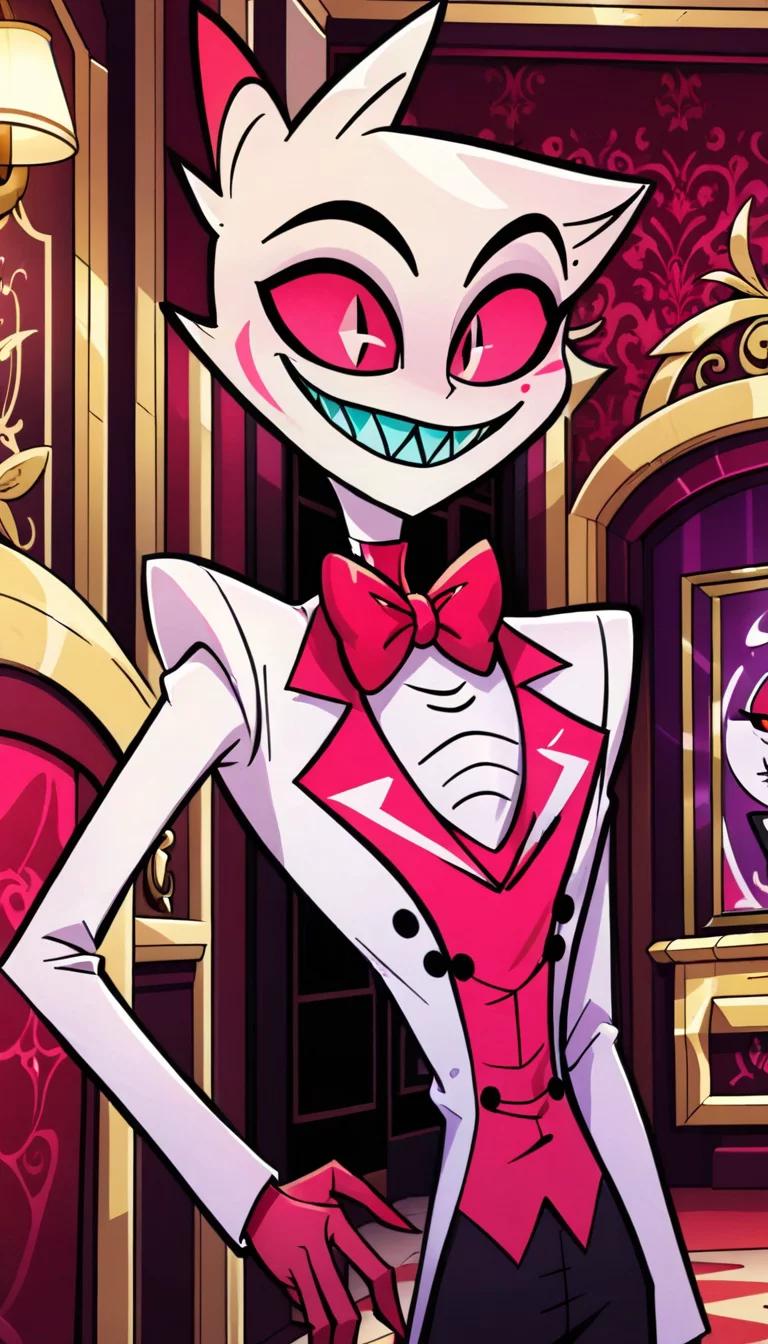 Museland-Waking up with angel-Hotel-hazbin-boyfriends