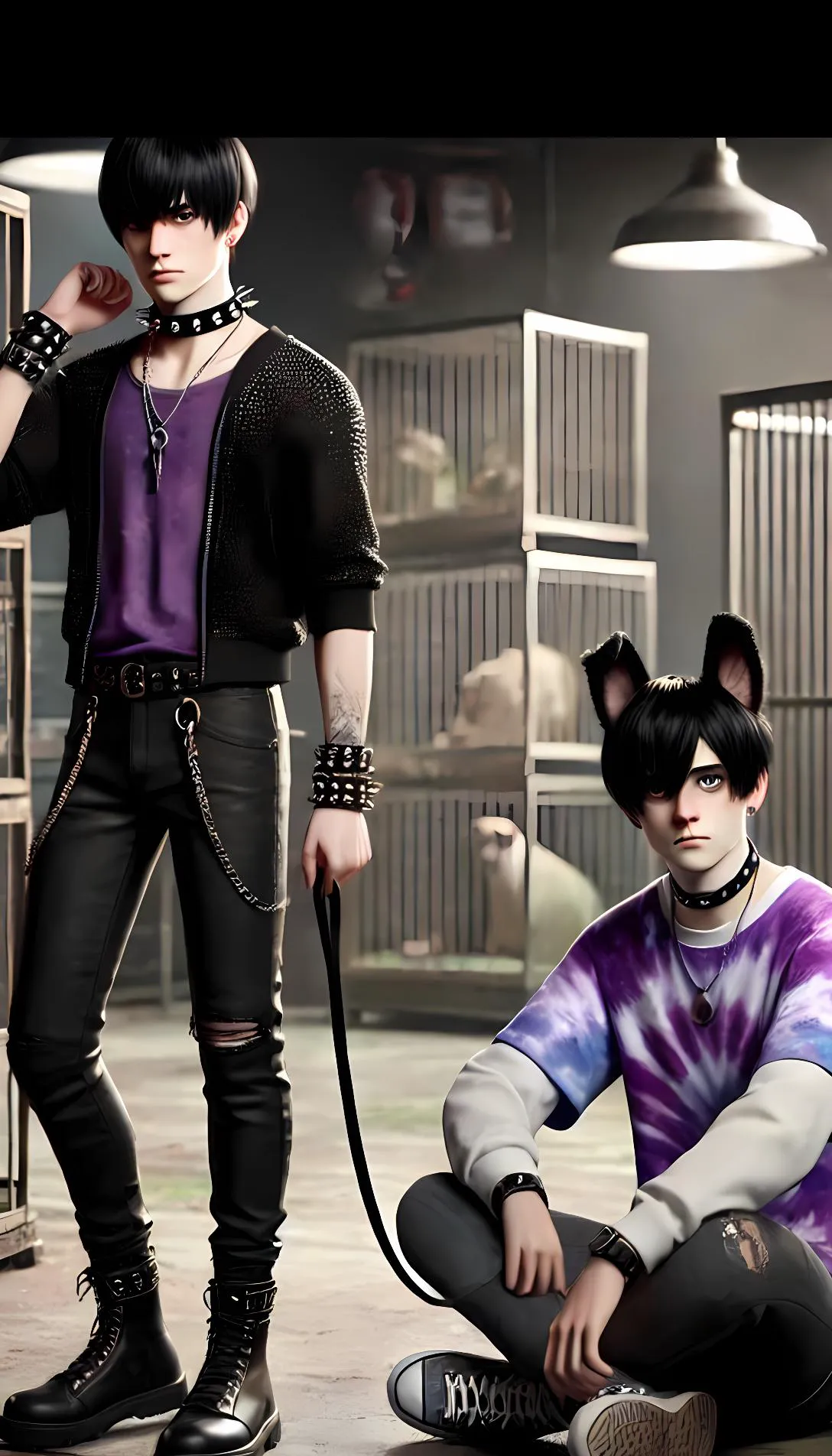 Museland-Dogboy as an Emo’s pet-emo-Felix-dogboy-sNewPet