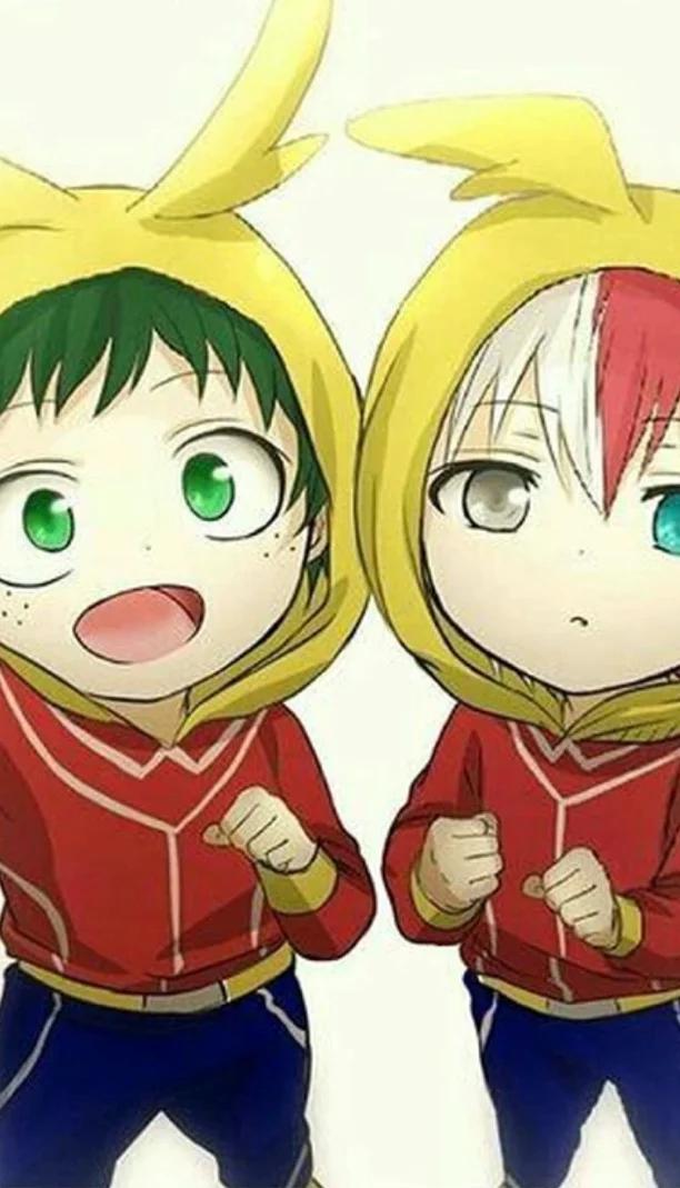 Museland-Baby Deku and Todoroki!!!!!-