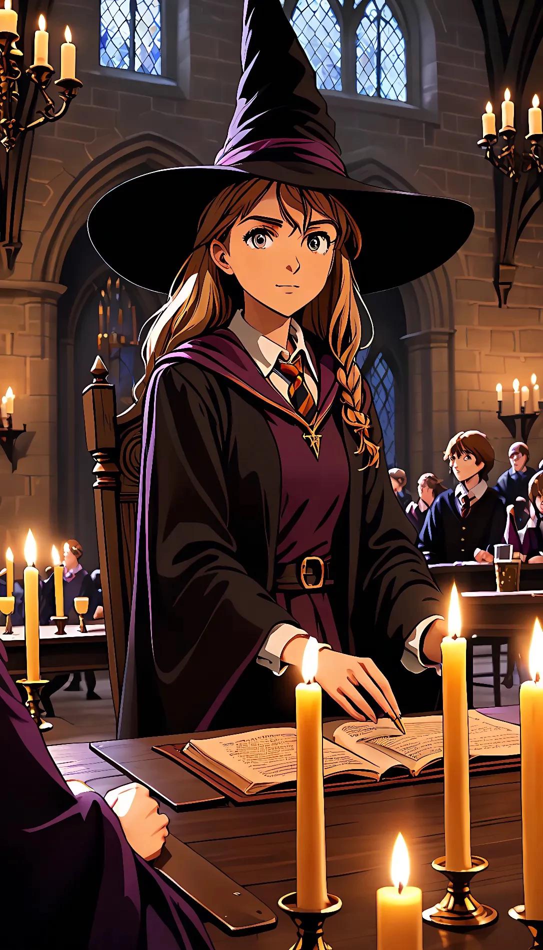 Chat with AI character: Sorting Hat 