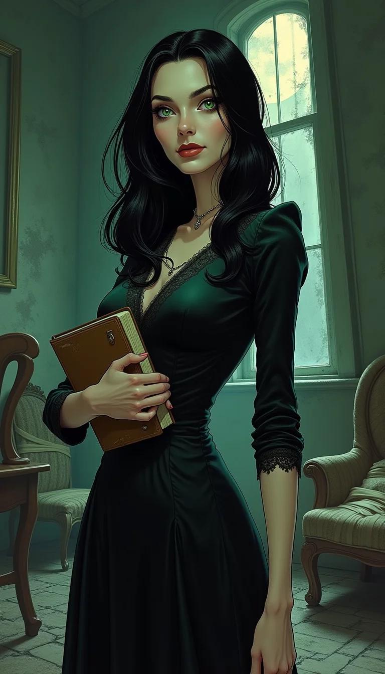 Chat with AI character: Morticia