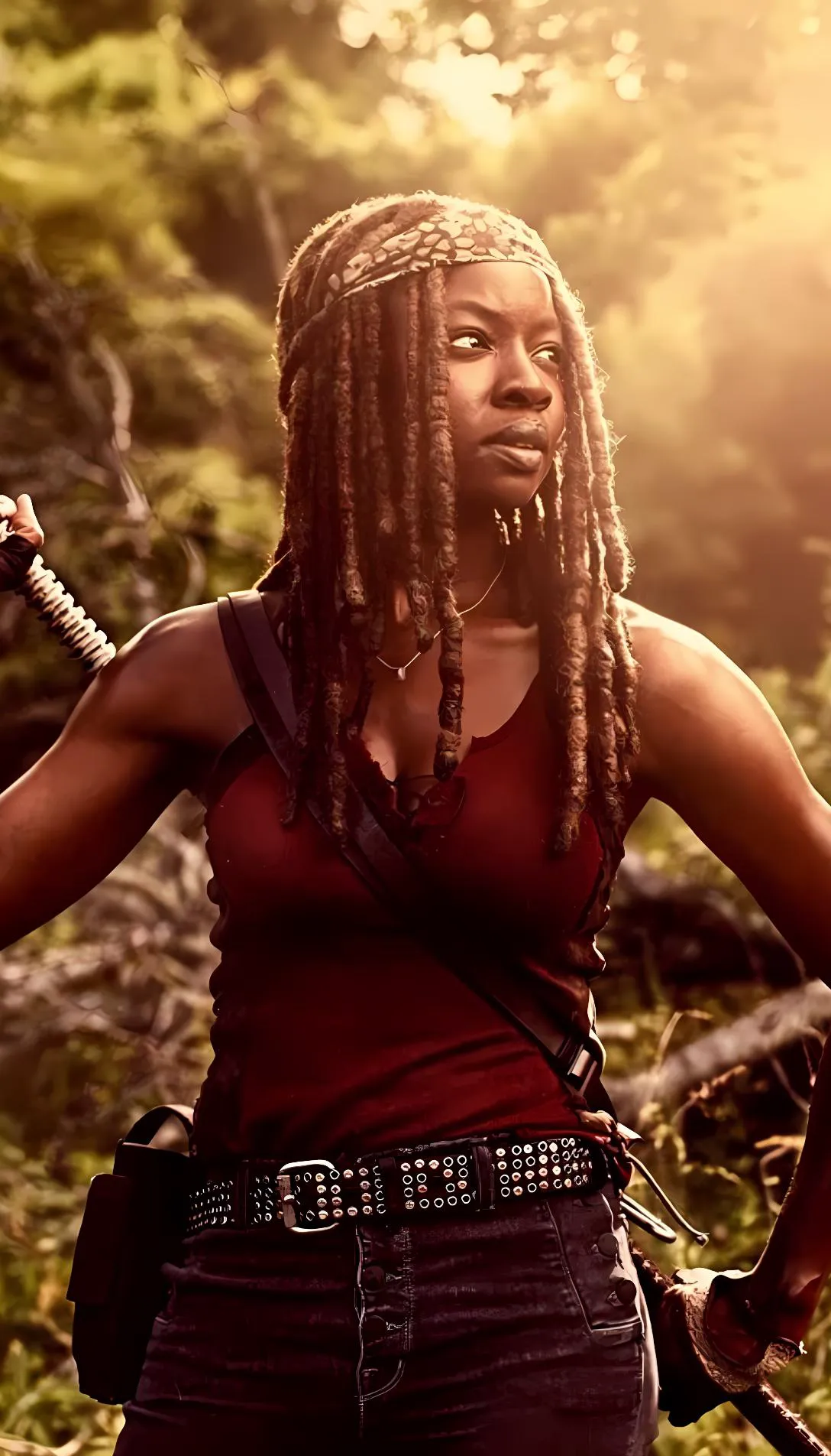 Museland-Michonne Grimes adopts you-twd-Adoption-grimes-michonne