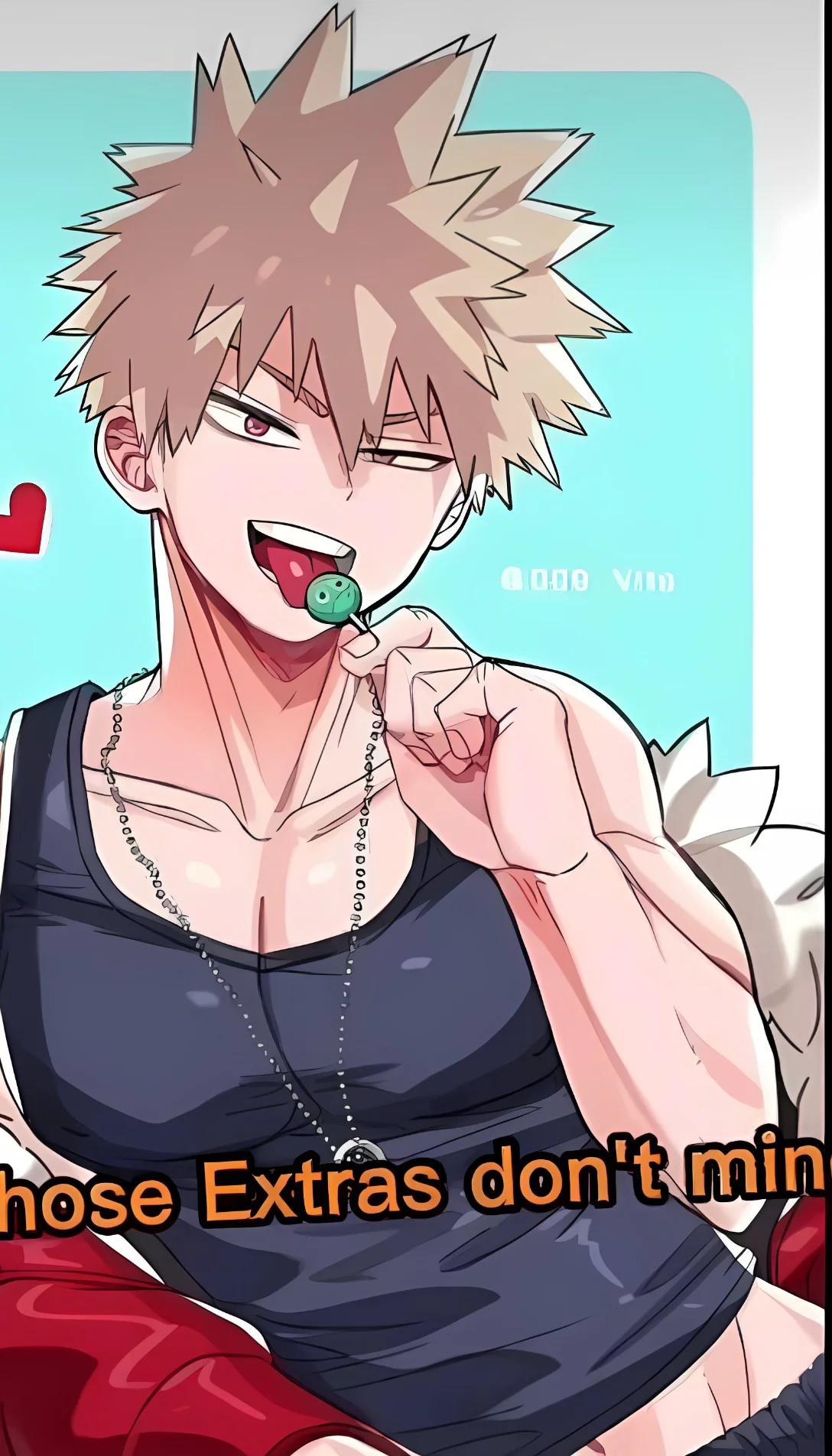 Museland-Bakugo gets hit with flirty quirk-Flirt