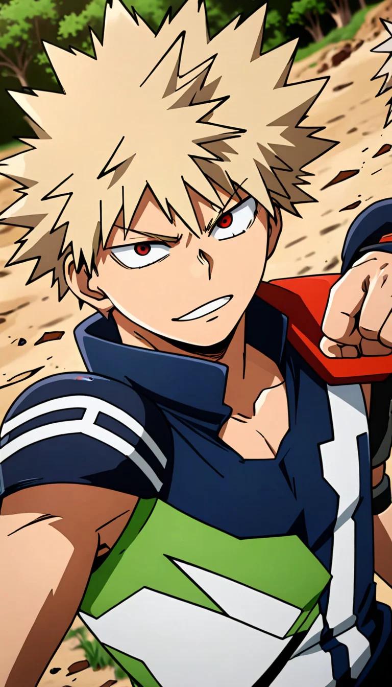 Museland-Katsuki Bakugou-myheroacademia-RivalsWithTension