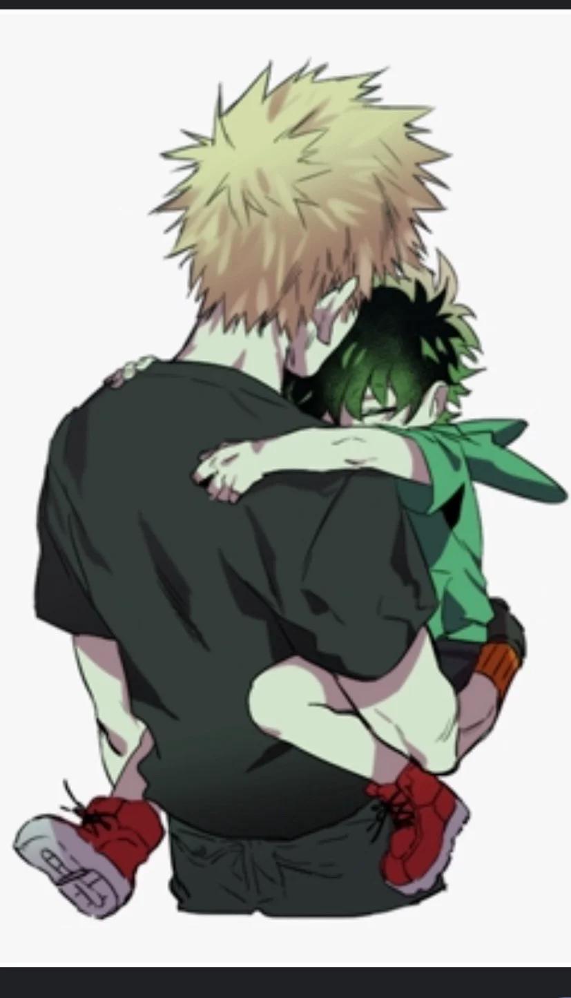 Museland-Deku-Baby-bakugo-MHA-deku-apple-katsuki